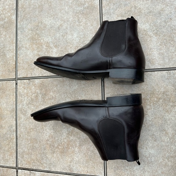 Prada Brown Chelsea Boots - Picture 8 of 12